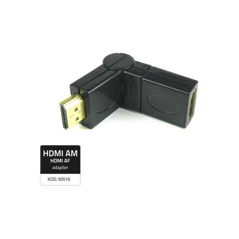 Qoltec 50516 adapteris, sukimosi HDMI - HDMI