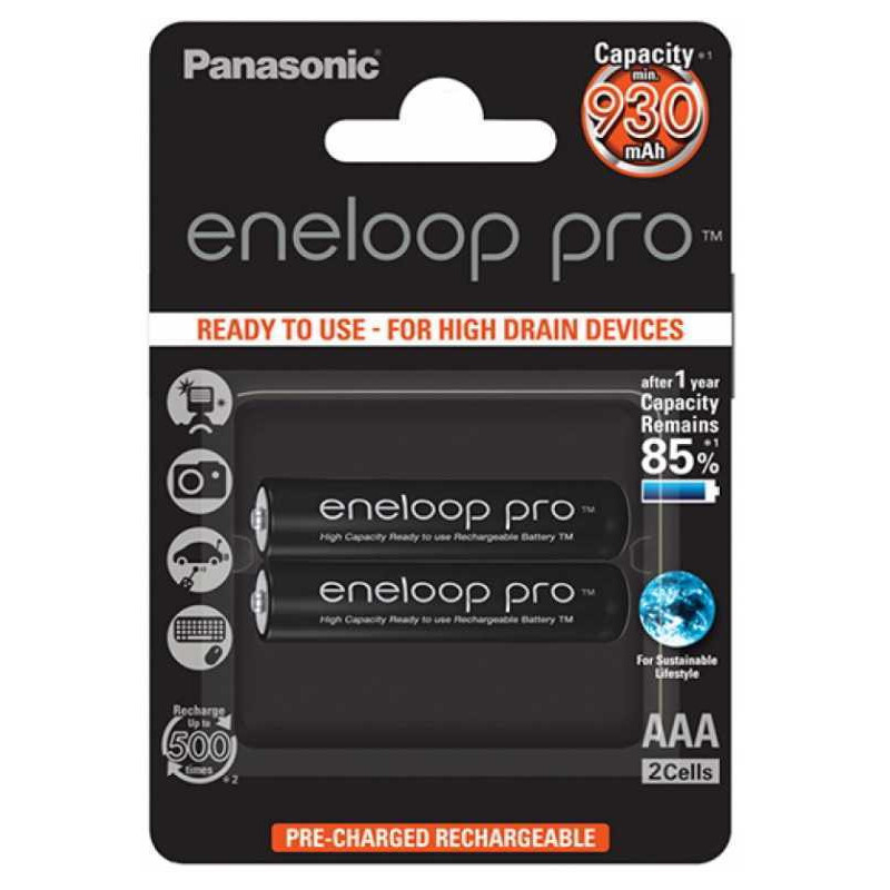 Panasonic Eneloop Pro BK-4HCDE / 2BE 2pcs