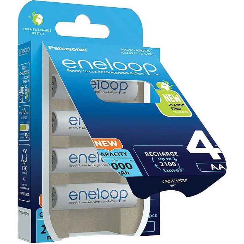Panasonic Eneloop BK-3MCDE / 4BE 4pcs