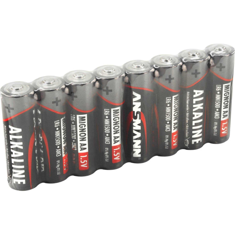 Ansmann Red Alkaline AA 8 pcs