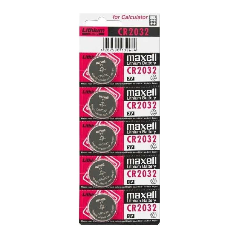 MAXELL CR2032 210mAh 5 pcs.