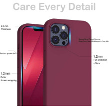 „Riff Soft“ minkštas silikoninis galinis dėklas, skirtas Apple iPhone 11, bordo spalvos „Riff Soft“ minkštas silikoninis galinis dėklas, skirtas Apple iPhone 11, bordo spalvos