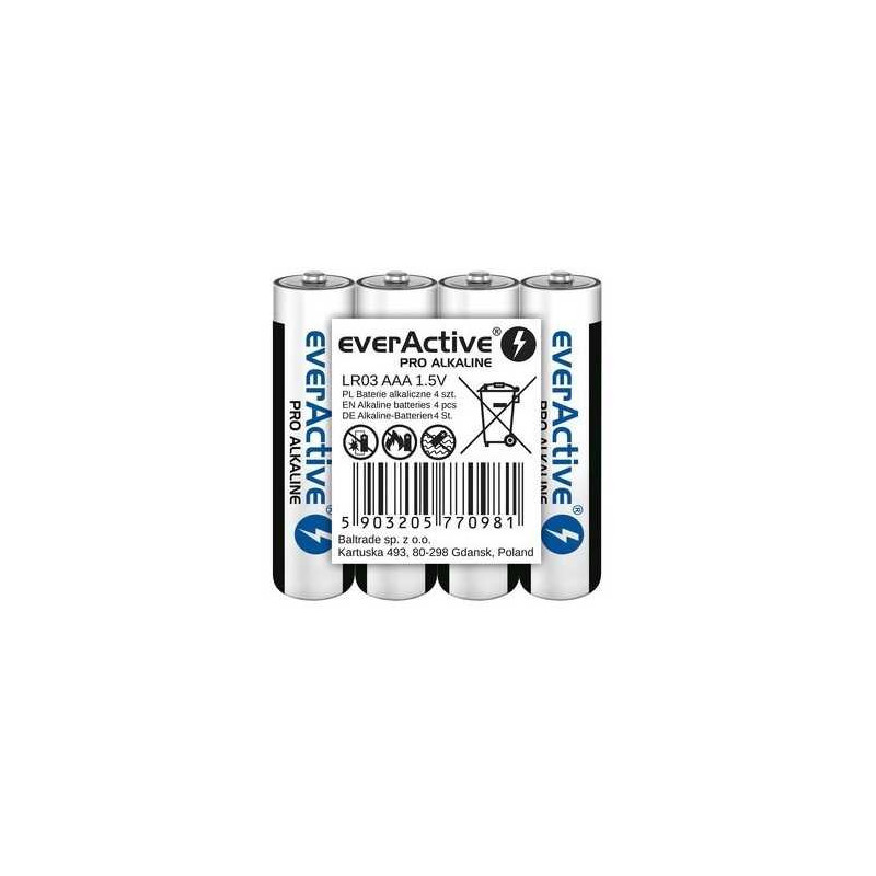 Everactive Pro Alkaline LR03 / AAA 4pcs