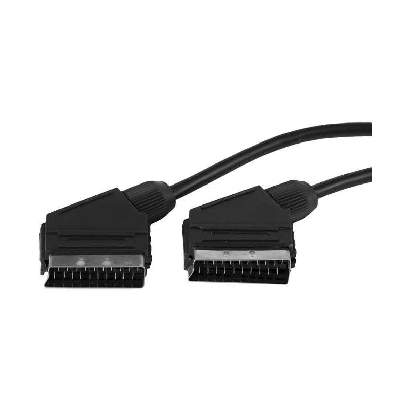 EMOS SCART į SCART 1,5 m juodas