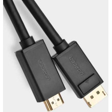 Ugreen 10202 DisplayPort to HDMI cable 4K 30 Hz 2m Black Ugreen 10202 DisplayPort to HDMI cable 4K 30 Hz 2m Black