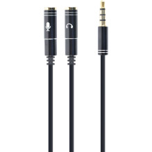 Gembird 3,5 mm į 2 x 3,5 mm stereo garso kabelis, 0,2 m Gembird 3,5 mm į 2 x 3,5 mm stereo garso kabelis, 0,2 m
