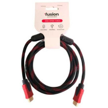 „Fusion Accessories“ HDMI 4K kabelis, raudonas, 1,8 m