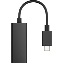 HP HP USB-C adapteris (vyriškas) RJ45 (lizdas) (juodas, 10cm )