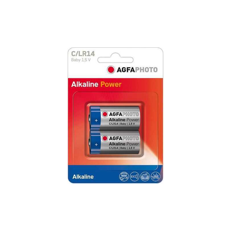 Agfaphoto Battery Power C / R14 2 pack