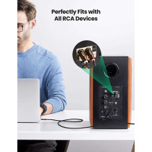 Ugreen AV170 2x RCA cable (Cinch) jack 3.5mm Ugreen AV170 2x RCA cable (Cinch) jack 3.5mm