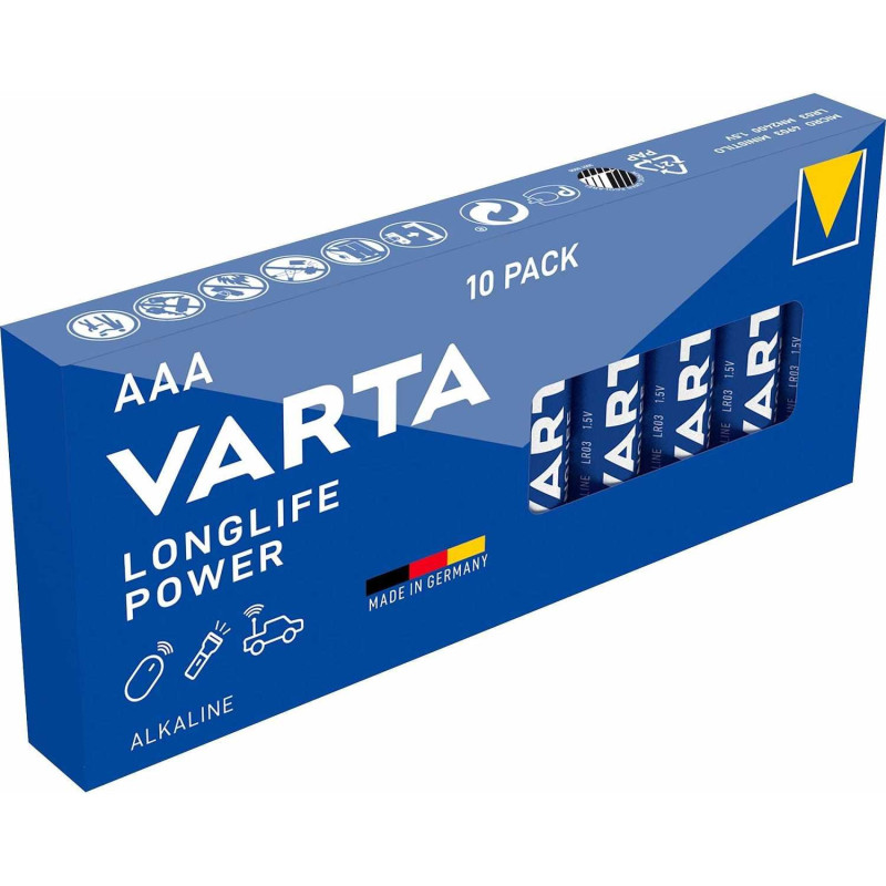 Varta High Energy LR03-AAA 1.5V 10pcs
