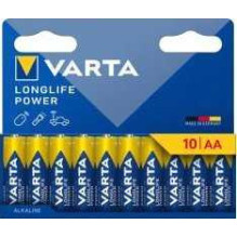 Varta Battery LONGLIFE Power AA NEW 10pcs.