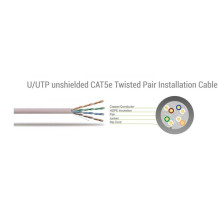 Sbox UTP-10Y CAT5E 10 M geltonas