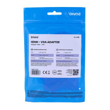 Savio Adapter HDMI - D-Sub (VGA) white CL-27B Savio Adapter HDMI - D-Sub (VGA) white CL-27B