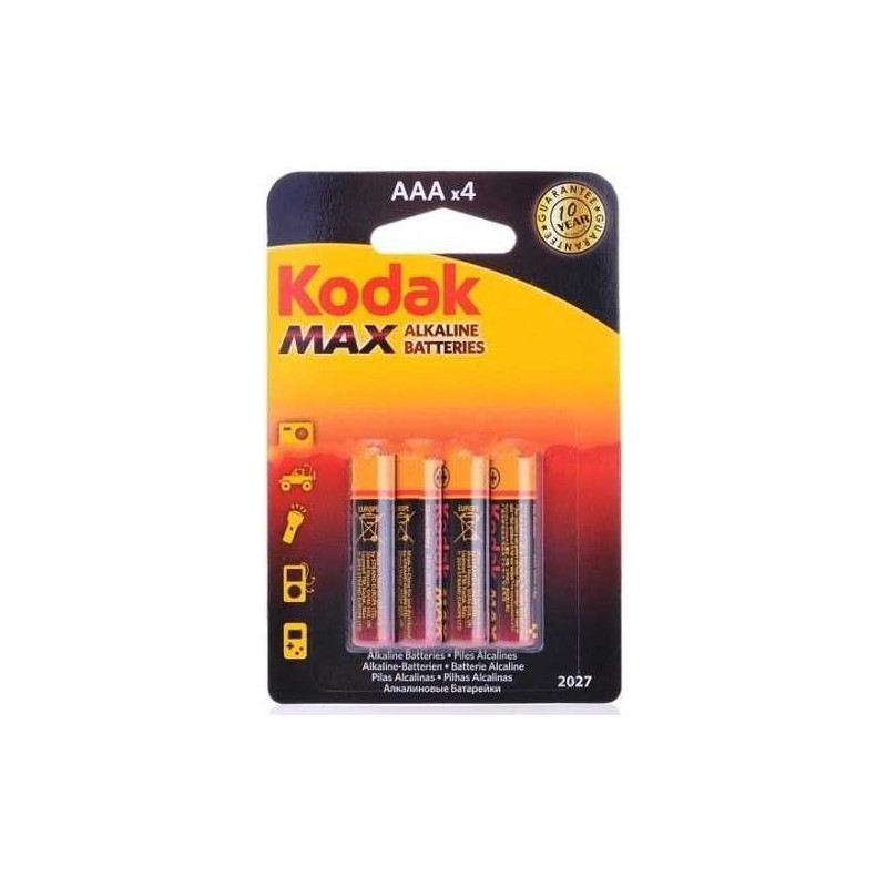 Kodak Max LR03-4BB 4-pack Blister