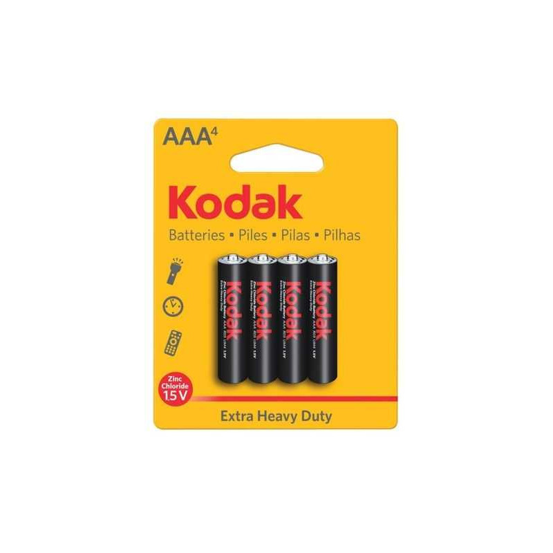 Kodak Extra Heavy Duty R03-4BB 4-pack Blister