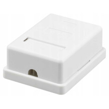 Alantec GN005 tinklo jungiamoji dėžutė Cat5e balta