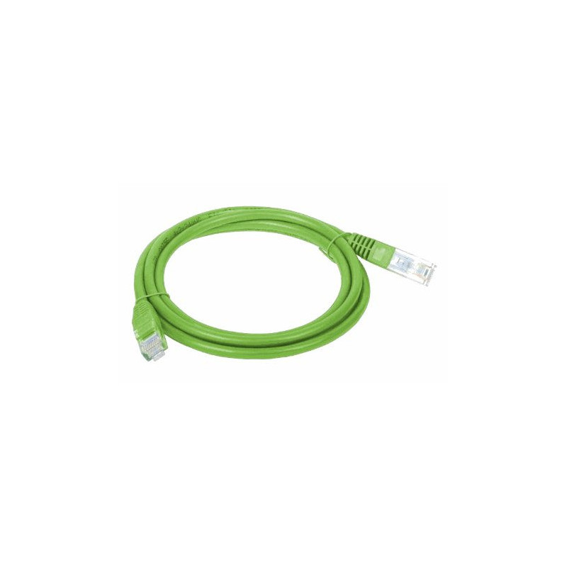 Alantec Patchcord U / UTP Cat.5e 0.5m žalia