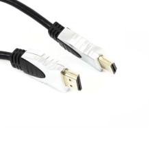 Omega OCHG54 HDMI V1.4 su interneto tipu A - 19 / 19 vyras / vyras 5m Omega OCHG54 HDMI V1.4 su interneto tipu A - 19 / 19 vyras / vyras 5m