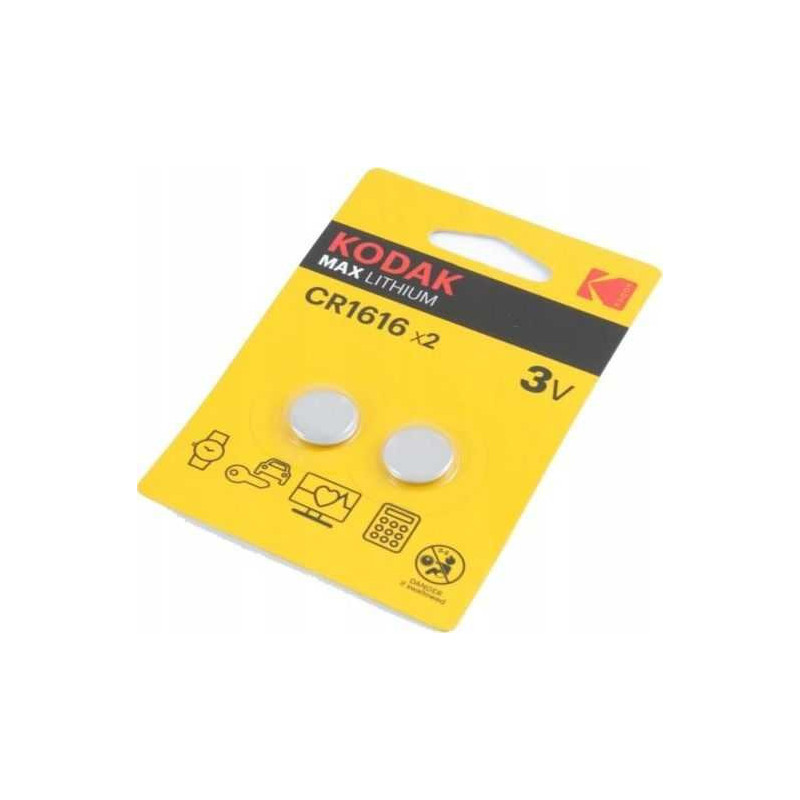 Kodak Max CR1616 2 pack