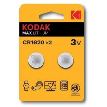 Kodak Max litis CR1620 2pcs