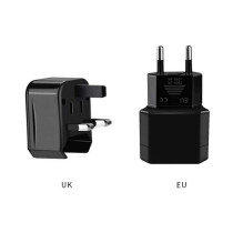 Riff Multi adapter UK 3-pin - Euro 2pin - US (USA) - Asian + Carrying case Riff Multi adapter UK 3-pin - Euro 2pin - US (USA) - Asian + Carrying case