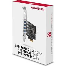 Axagon PCEU-43RS Juoda Axagon PCEU-43RS Juoda