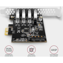 Axagon PCEU-43RS Black Axagon PCEU-43RS Black