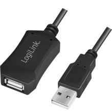 Logilink USB 2.0 kartotuvas 5m juodas Logilink USB 2.0 kartotuvas 5m juodas