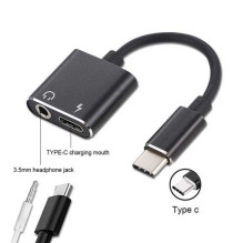 Riff Adapter Type-C to Type-C + jack 3.5mm Riff Adapter Type-C to Type-C + jack 3.5mm