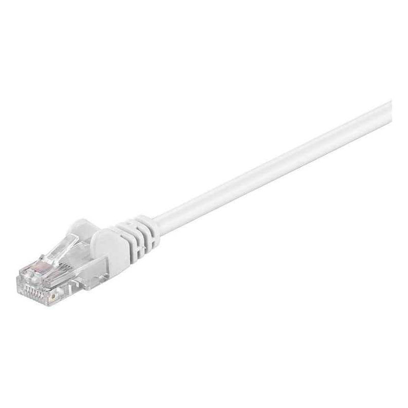 Goobay 68503 CAT 5e jungiamasis kabelis, U / UTP 15 m, baltas