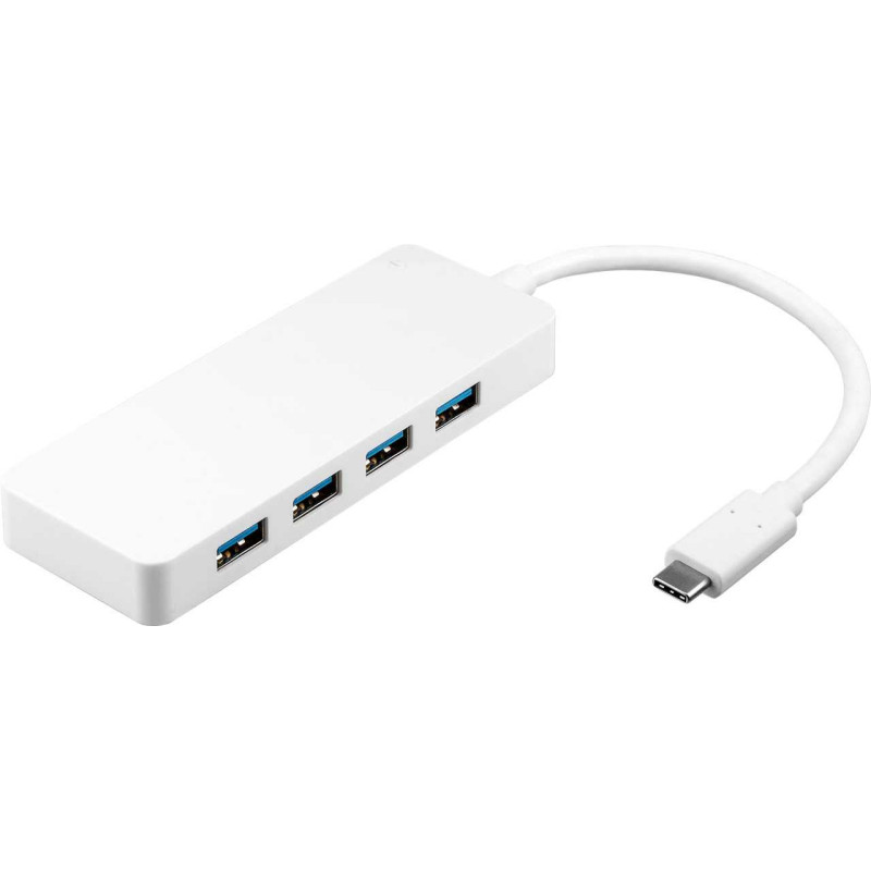 Goobay 66274 4 USB-C kelių prievadų adapteris