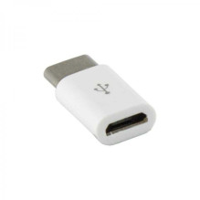 Sbox Micro USB 2.0 F. - TYPE C M. white AD.USB-C W