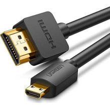 Ugreen HD127 Micro HDMI to HDMI 4K 3D 3m Black Ugreen HD127 Micro HDMI to HDMI 4K 3D 3m Black