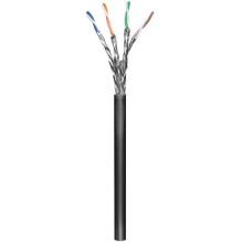 Goobay 57197 CAT 6 outdoor network cable S / FTP (PiMF) 100m Black Goobay 57197 CAT 6 outdoor network cable S / FTP (PiMF) 100m Black