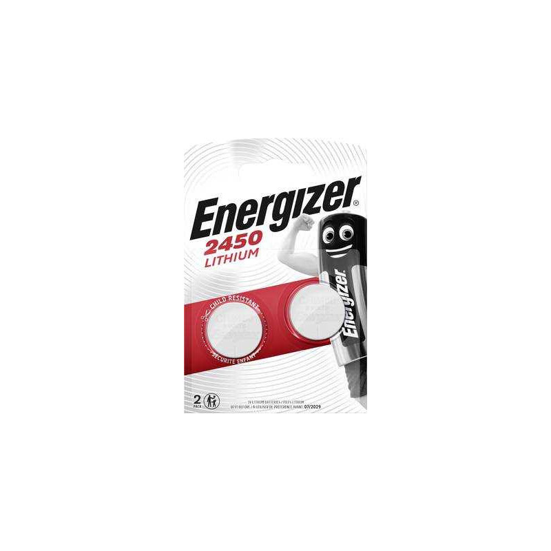 Energizer Battery CR2450 2 pack