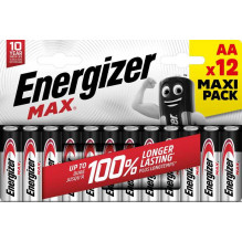 „Energizer Max AA“ 12 vnt....