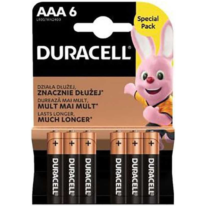 Duracell AAA / R03 6pcs