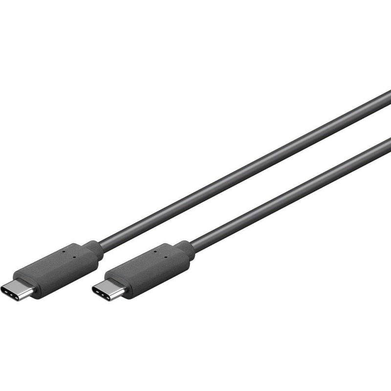 Goobay 66509 USB-C 3.1 1 kartos laidas 3 m, juodas