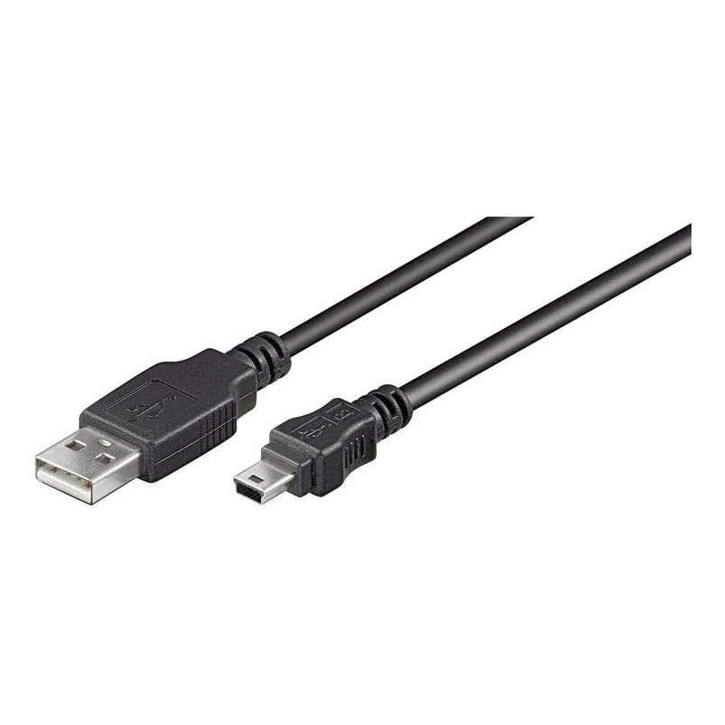 Goobay 50768 USB 2.0 Didelės spartos kabelis 3 m, juodas