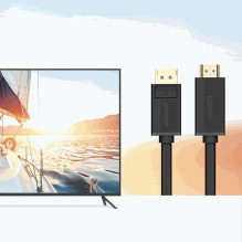 Ugreen 10239 DP į HDMI kabelis 4K 30 Hz 32A Ugreen 10239 DP į HDMI kabelis 4K 30 Hz 32A