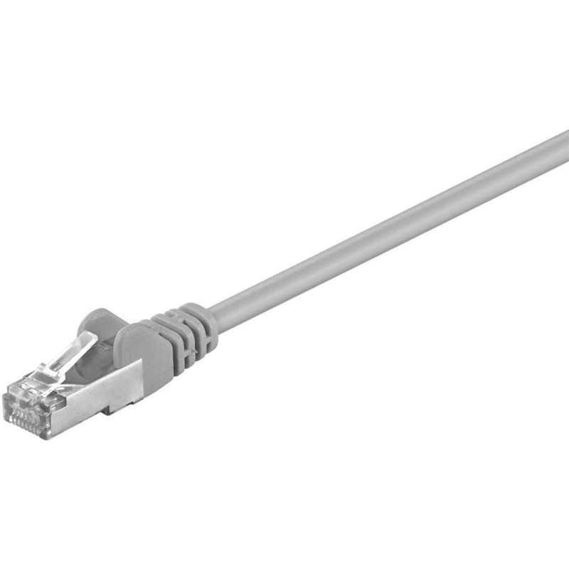 Goobay 50197 CAT 5e pataisomasis kabelis, F / UTP 15 m pilkas