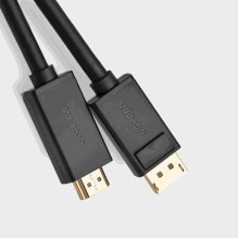 Ugreen 10239 DP į HDMI kabelis 4K 30 Hz 32A Ugreen 10239 DP į HDMI kabelis 4K 30 Hz 32A