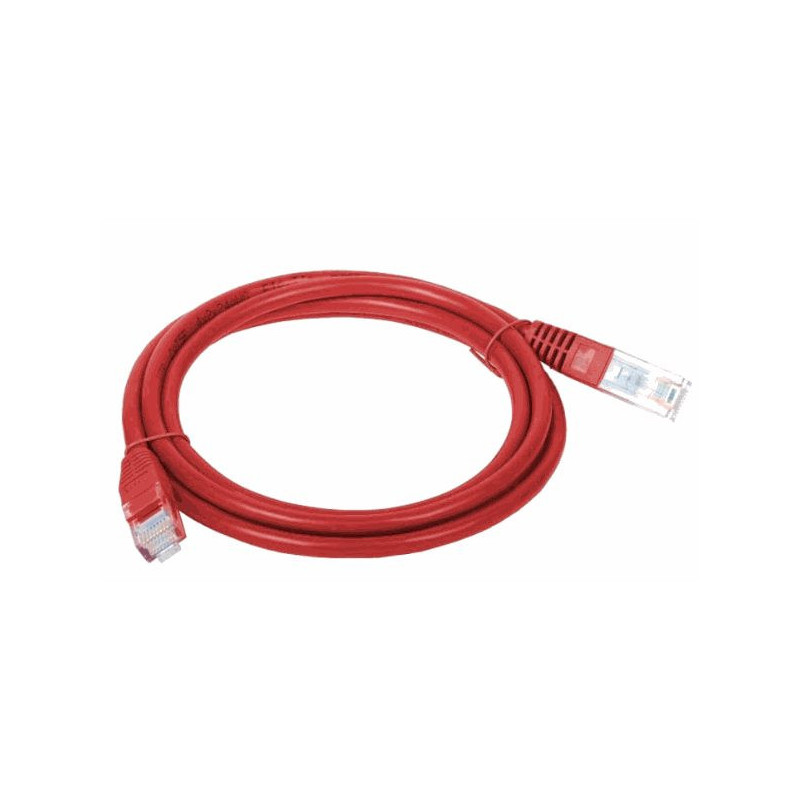 Alantec Patchcord U / UTP cat5e 1m raudona