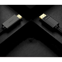Ugreen 10239 DP to HDMI cable 4K 30 Hz 32A Ugreen 10239 DP to HDMI cable 4K 30 Hz 32A