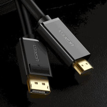 Ugreen 10239 DP į HDMI kabelis 4K 30 Hz 32A Ugreen 10239 DP į HDMI kabelis 4K 30 Hz 32A
