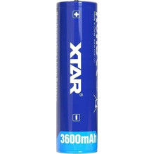 XTAR Rechargeable 18650 3.7V Li-ion 3600mAh XTAR Rechargeable 18650 3.7V Li-ion 3600mAh