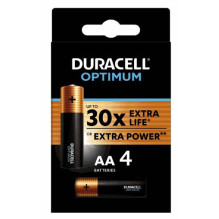 Duracell Optimum AA Alkaline 4pcs