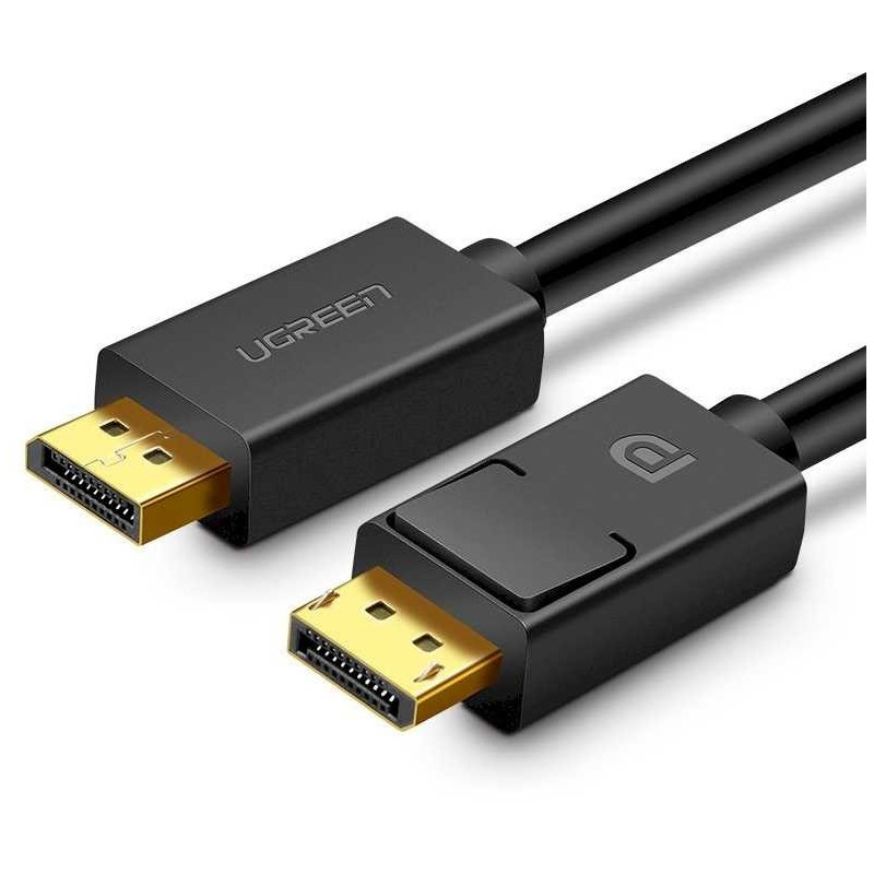 Ugreen DisplayPort 1.2 kabelis 4K 3m juodas