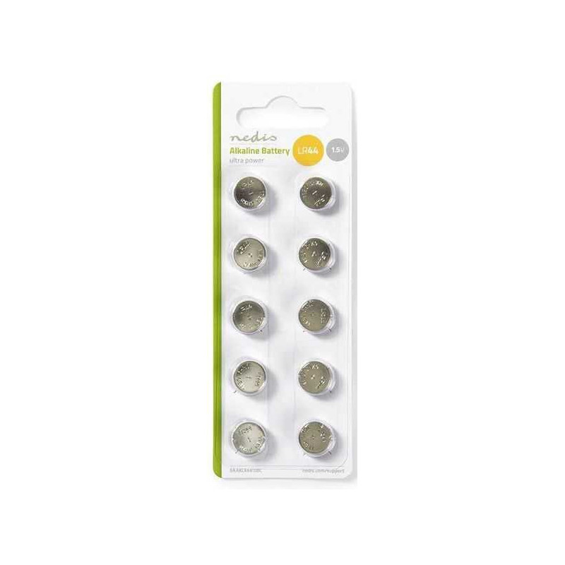 Nedis BAAKLR4410BL Alkaline LR44 1.5 V DC 10pcs